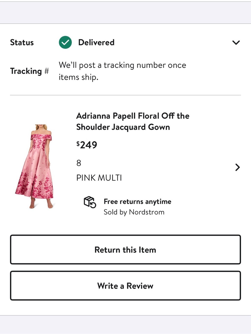 Adrianna Papell Pink Floral A-Line Maxi Skirt - Picture 4 of 4